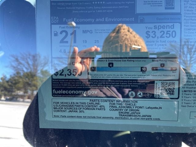 2026 Subaru ASCENT Onyx Edition Touring 7-Passenger