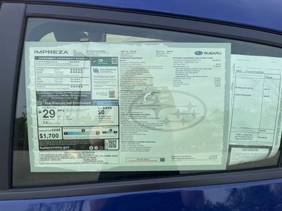 2026 Subaru IMPREZA Sport