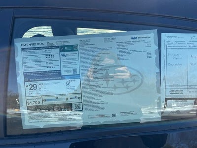 2026 Subaru IMPREZA RS