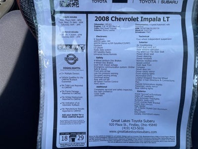 2008 Chevrolet Impala LT