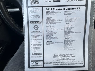 2017 Chevrolet Equinox LT