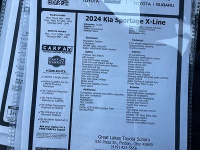 2024 Kia Sportage X-Line