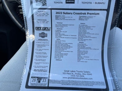 2022 Subaru Crosstrek Premium