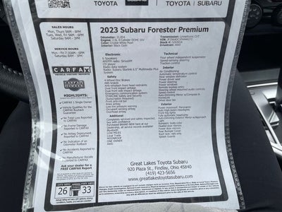 2023 Subaru Forester Premium