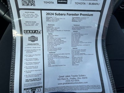 2024 Subaru Forester Premium