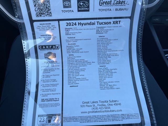 2024 Hyundai Tucson XRT