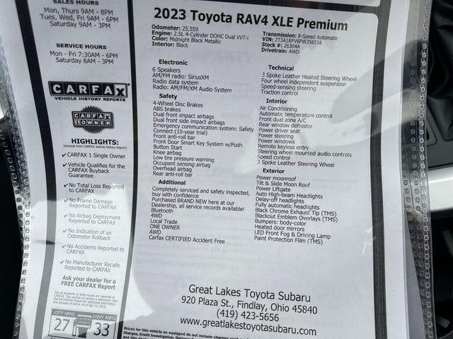 2023 Toyota RAV4 XLE Premium