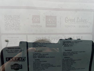 2025 Toyota RAV4 XLE