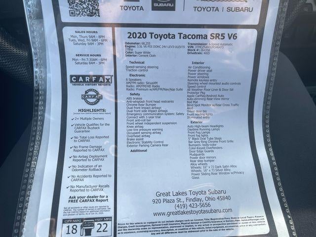 2020 Toyota Tacoma SR5 V6