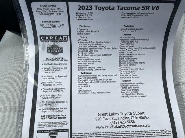 2023 Toyota TACOMA SR SR V6