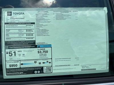 2026 Toyota Camry LE