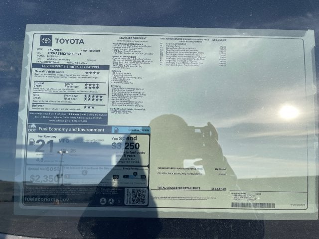 2026 Toyota 4Runner TRD Sport