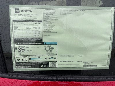 2026 Toyota Corolla Hatchback SE