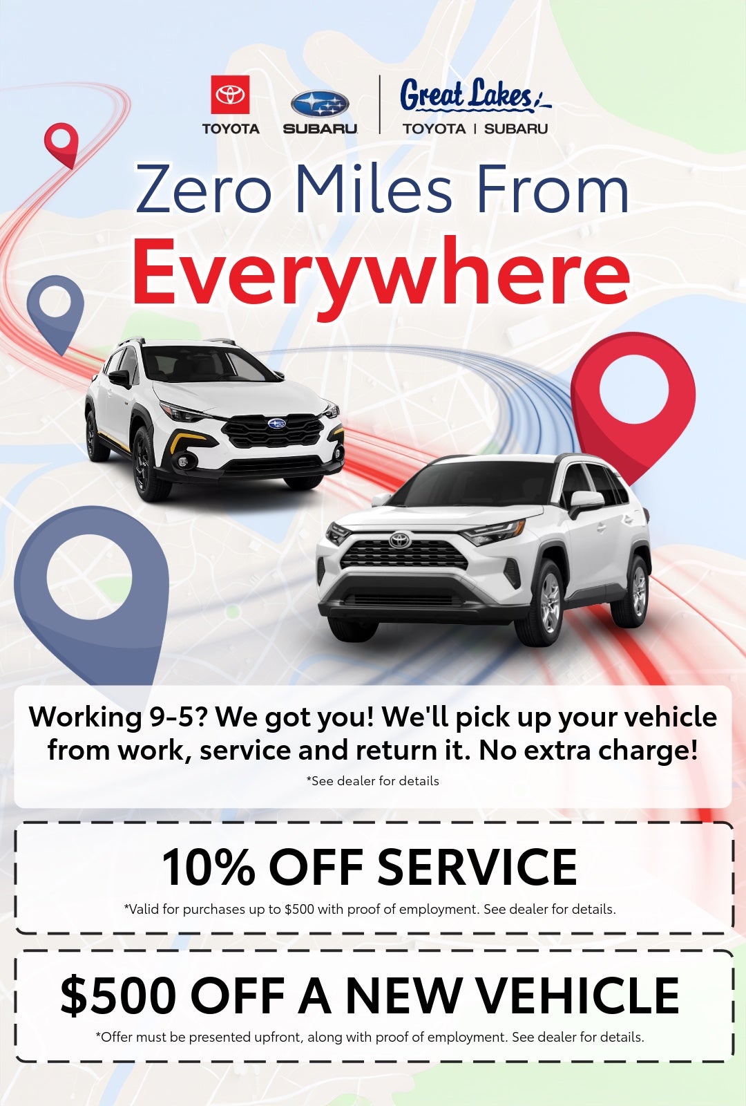 Zero Miles from Everywhere