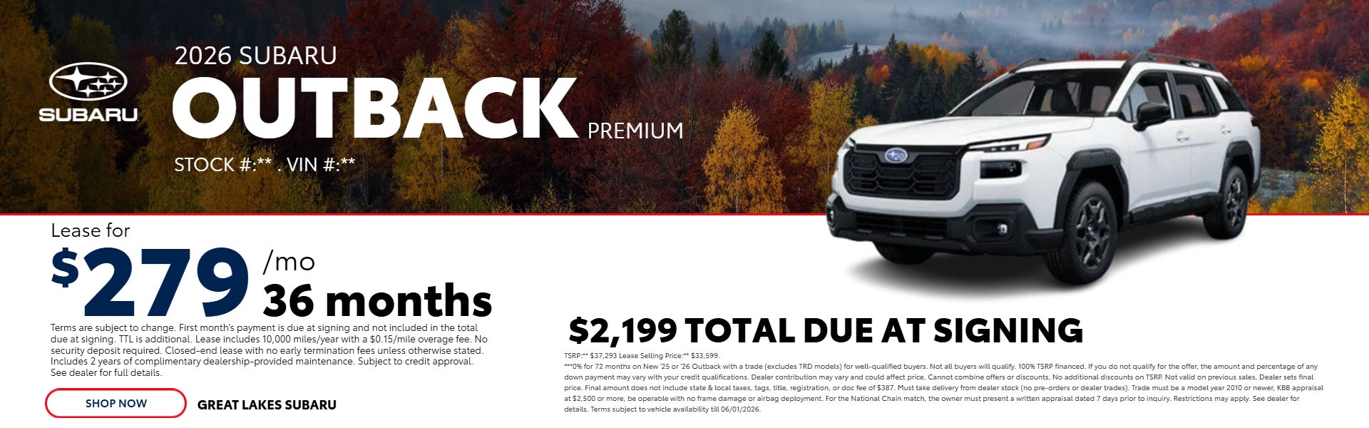 Outback offer