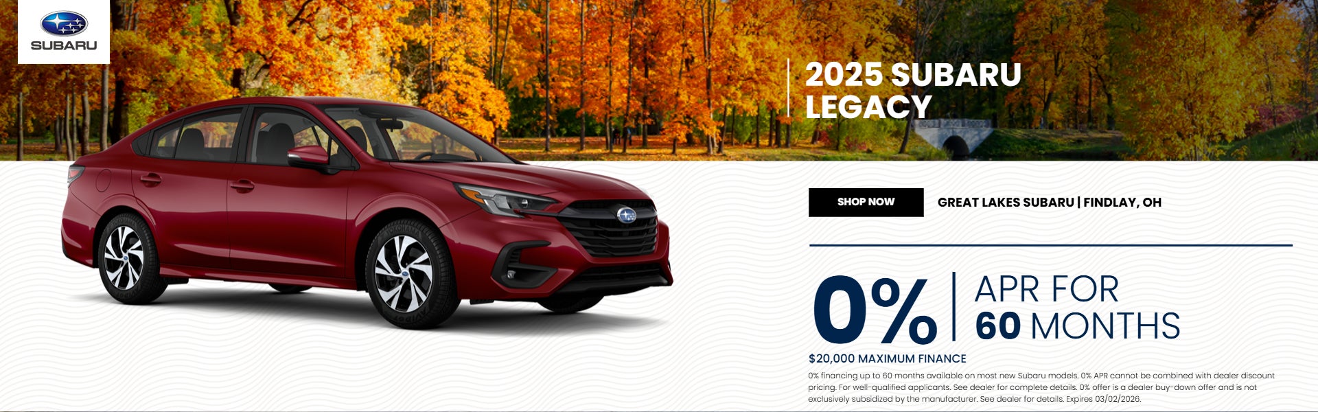 2025 Subaru Legacy