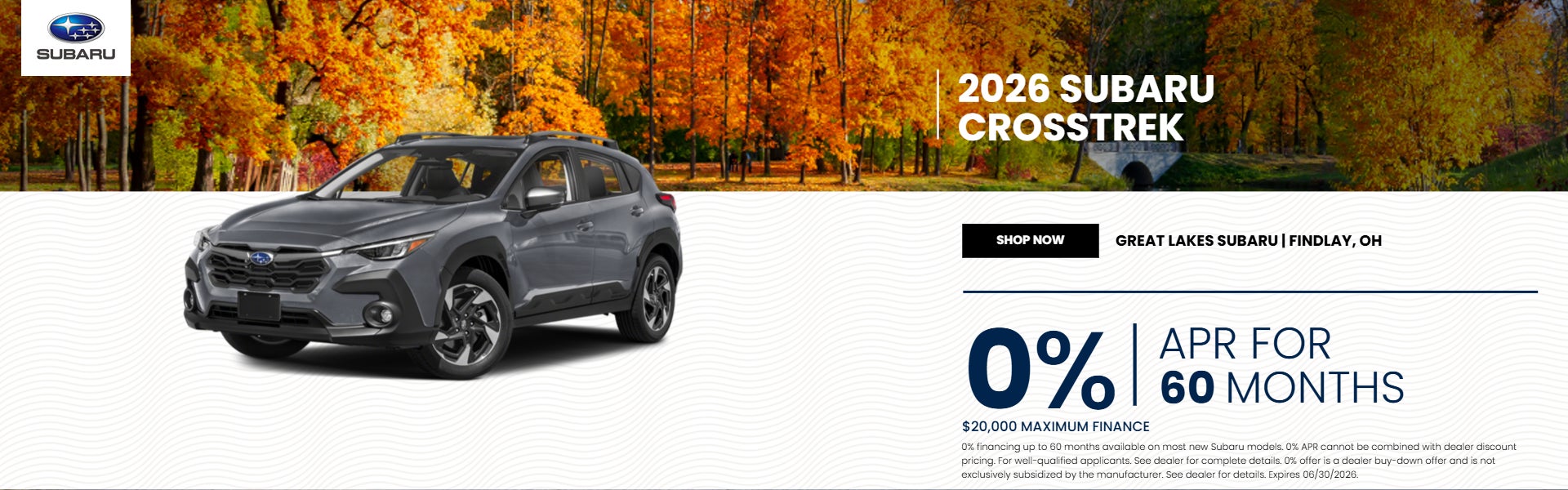 2026 Crosstrek 