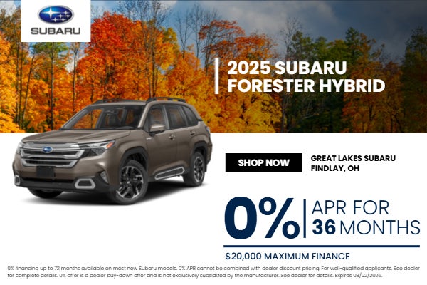 2025 Subaru Forester Hybrid